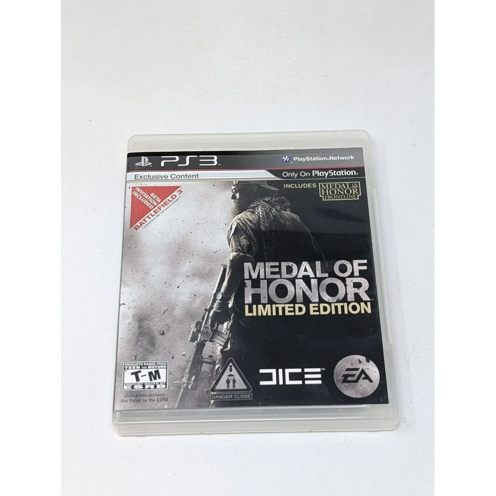 Medal of Honor Limited Edition PlayStation 3 PS3 Complete‎ CIB Game